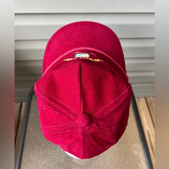 Vintage- Corduroy Embroidered Turfgrass  Council Of NC Golf Hat Cap - Picture 4 of 8